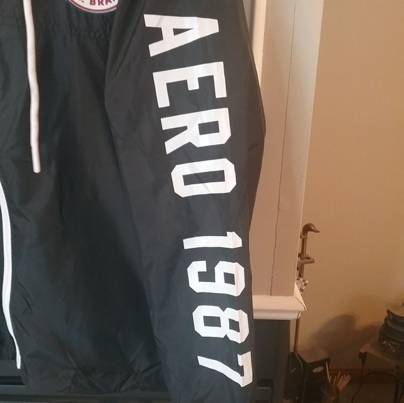 Aeropostale Full Zip Windbreaker Jacket Men's Size Large NWT - Picture 9 of 10